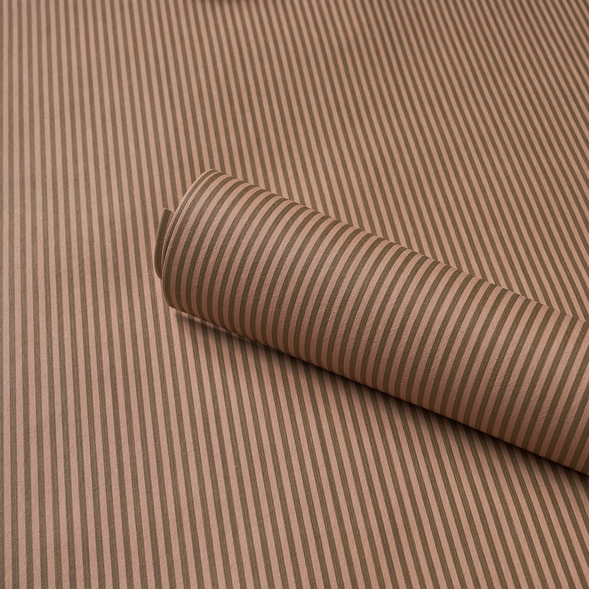 Edwin Stripe Narrow_ CHESTNUT ROSE
