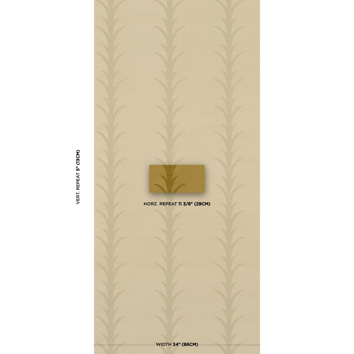 ACANTHUS STRIPE SISAL_ CELERY