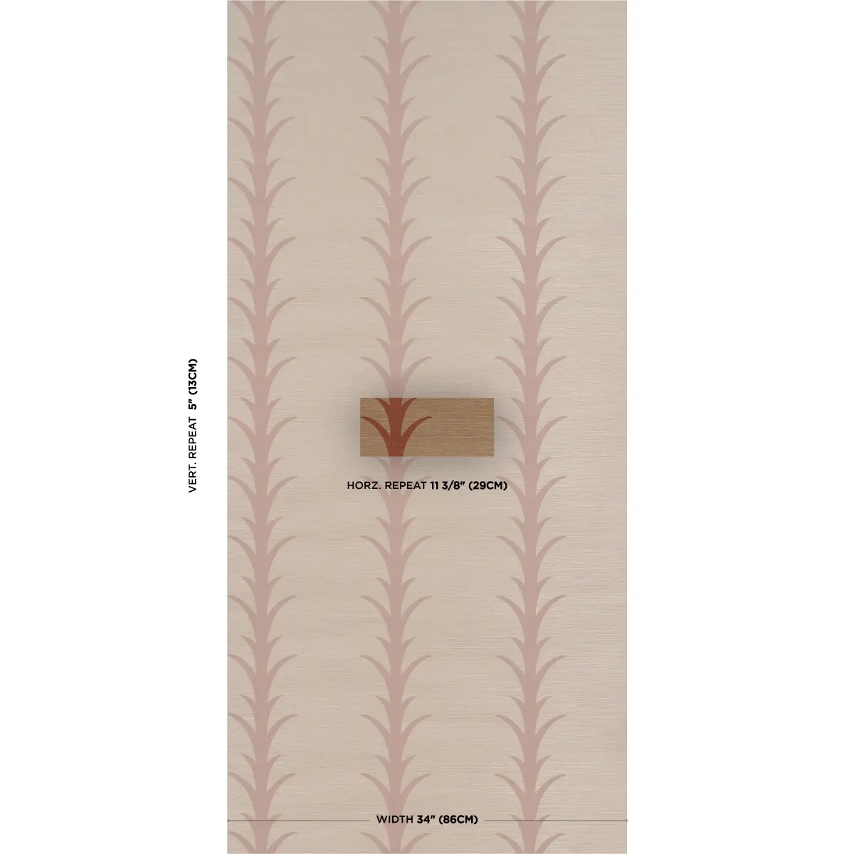 ACANTHUS STRIPE SISAL_ MOCHA