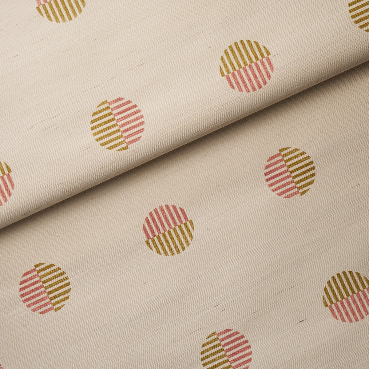 Ando Hand Blocked Sisal_ RUST & OCHRE