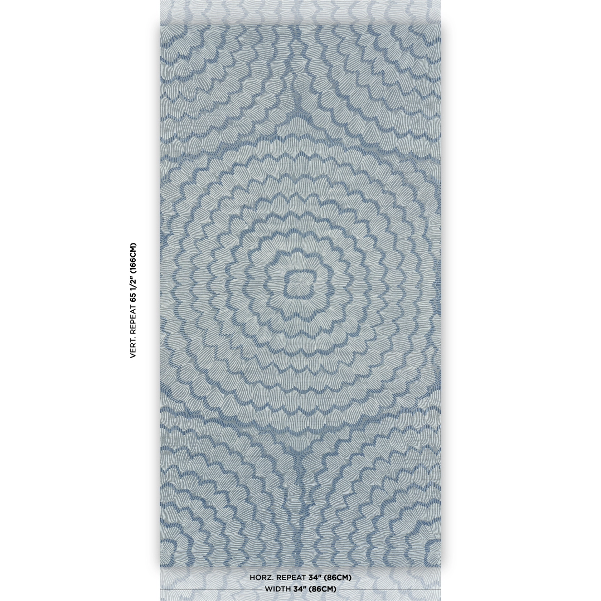 FEATHER BLOOM SISAL_ CORNFLOWER