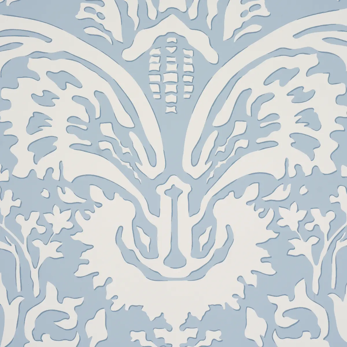 SUFFOLK DAMASK_ BLUE