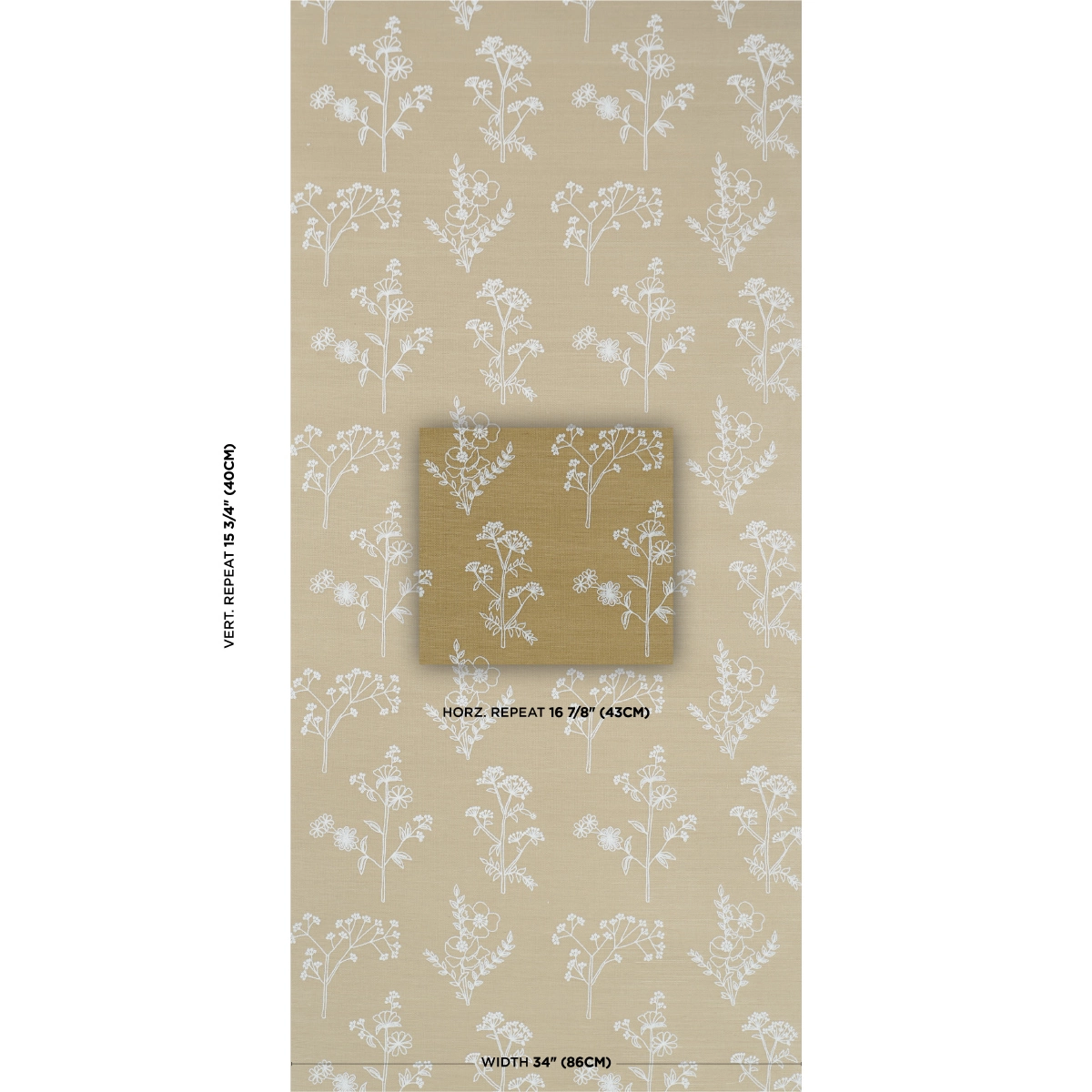 Lisbeth Embroidered Sisal_ OLIVE