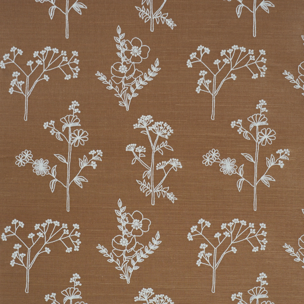 Lisbeth Embroidered Sisal_ BROWN