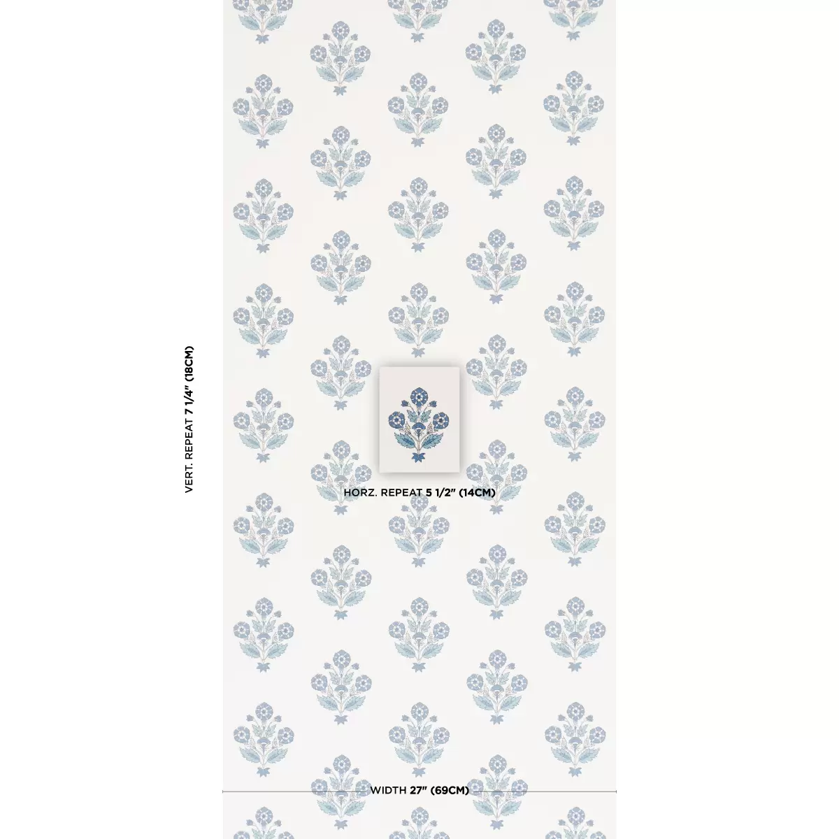 DALILA HAND-SCREEN PRINT_ BLUE