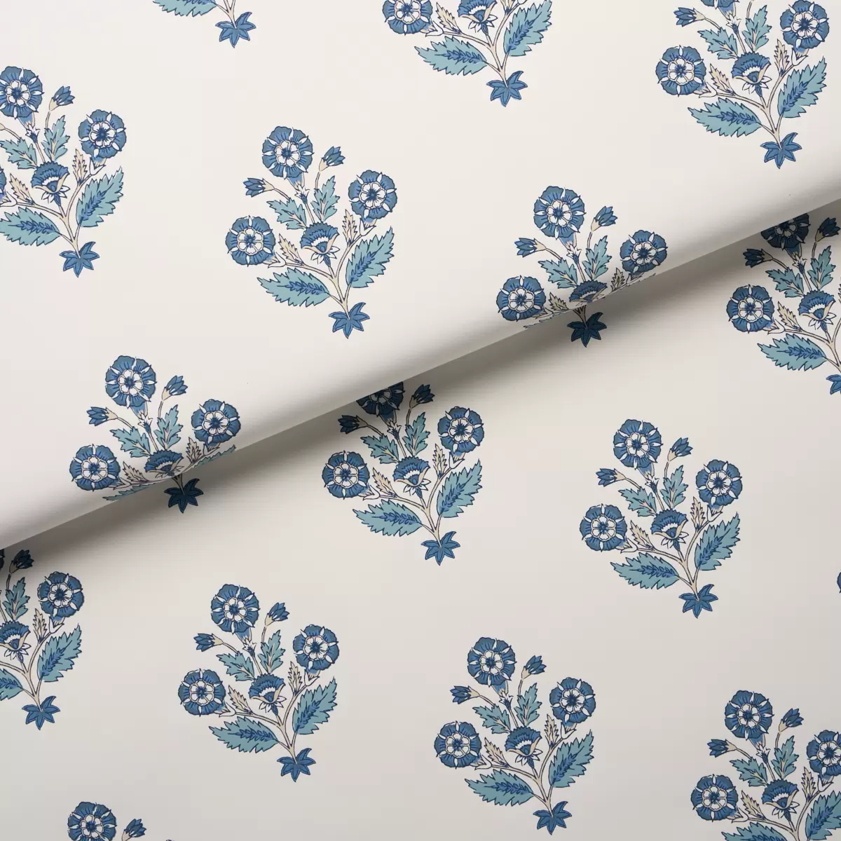 DALILA HAND-SCREEN PRINT_ BLUE