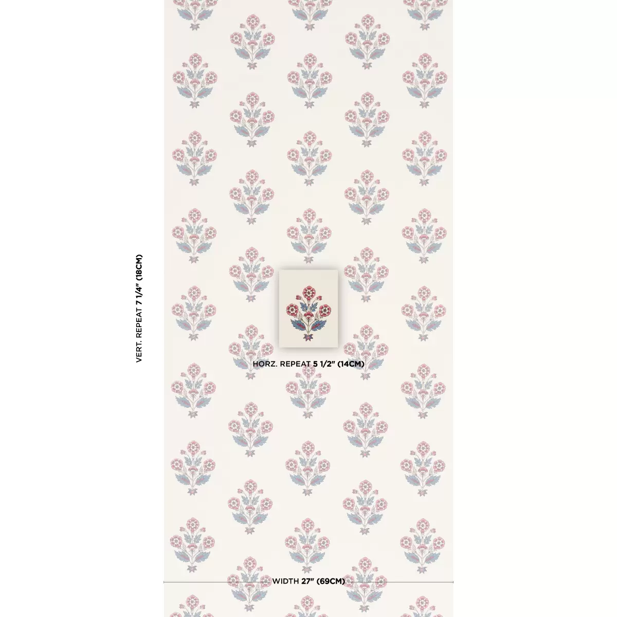DALILA HAND-SCREEN PRINT_ RED & BLUE
