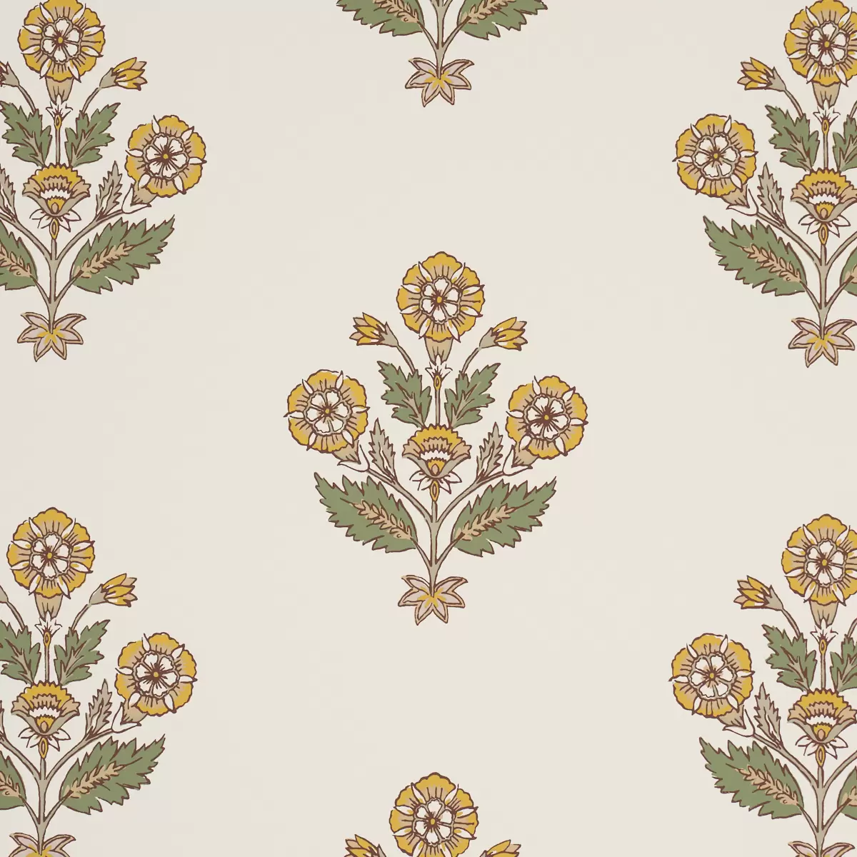 DALILA HAND-SCREEN PRINT_ YELLOW