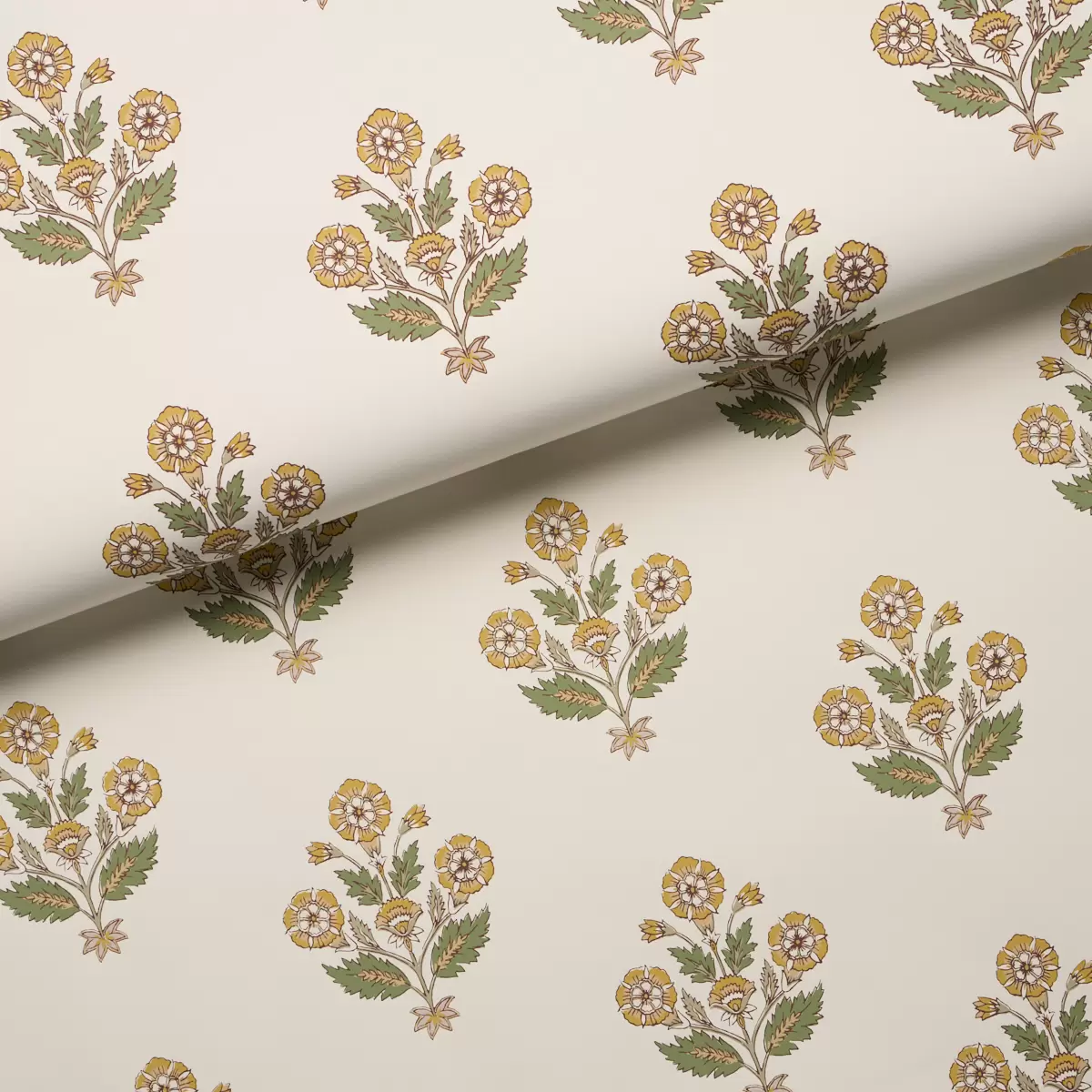DALILA HAND-SCREEN PRINT_ YELLOW