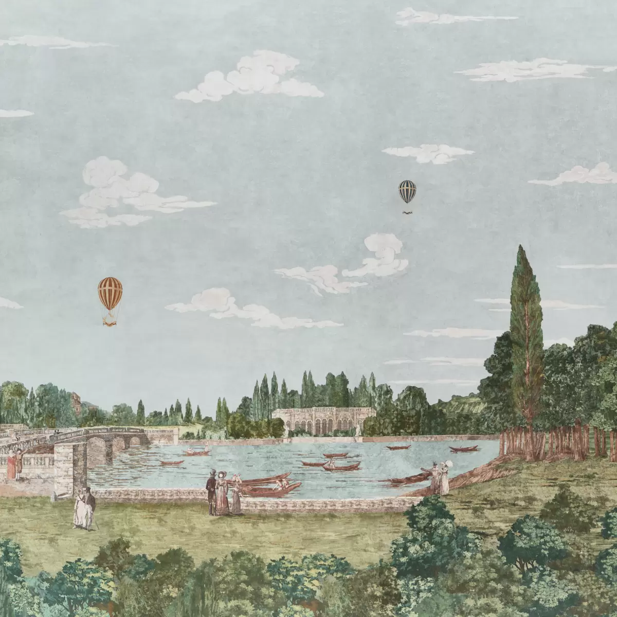 Promenade 4 Panel Set_ SKY