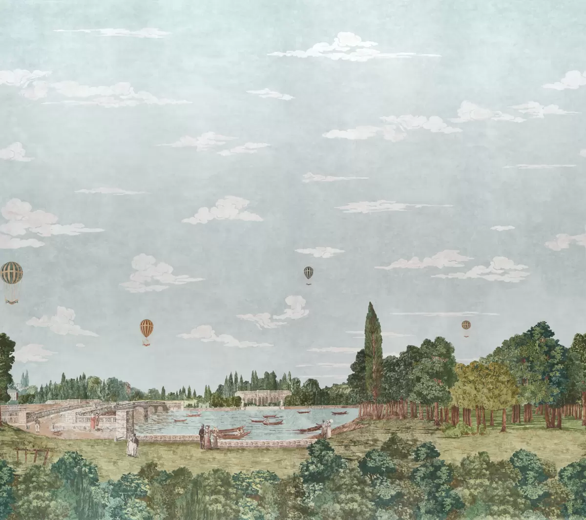 Promenade 4 Panel Set_ SKY