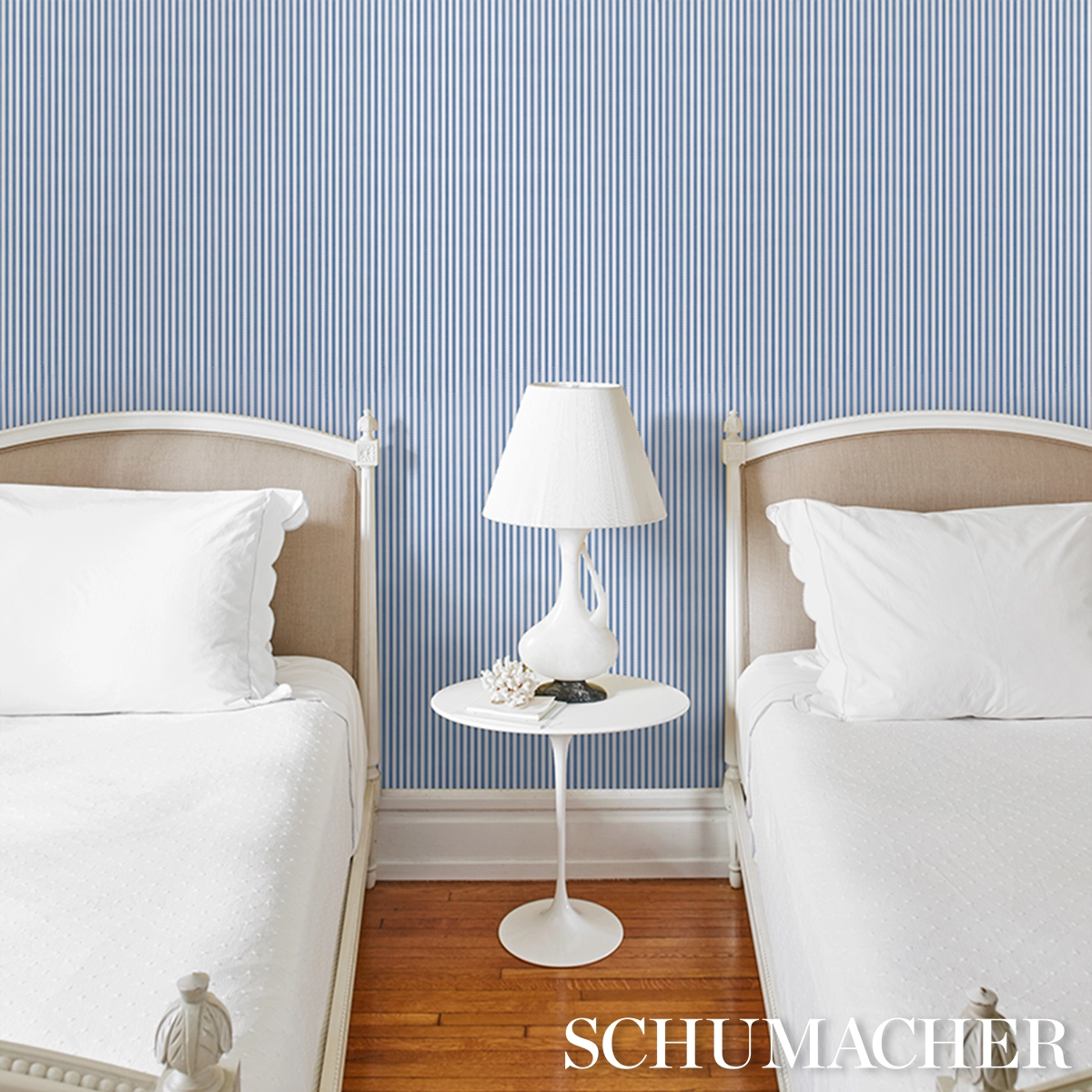 Mathis Ticking Stripe_ DELFT