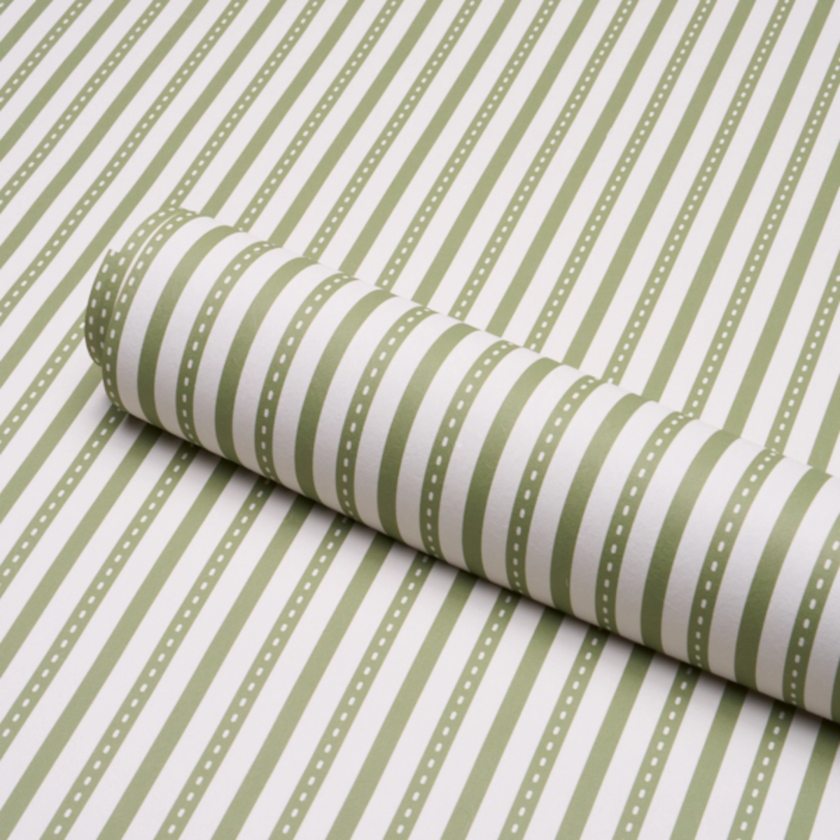 Mathis Ticking Stripe_ LEAF