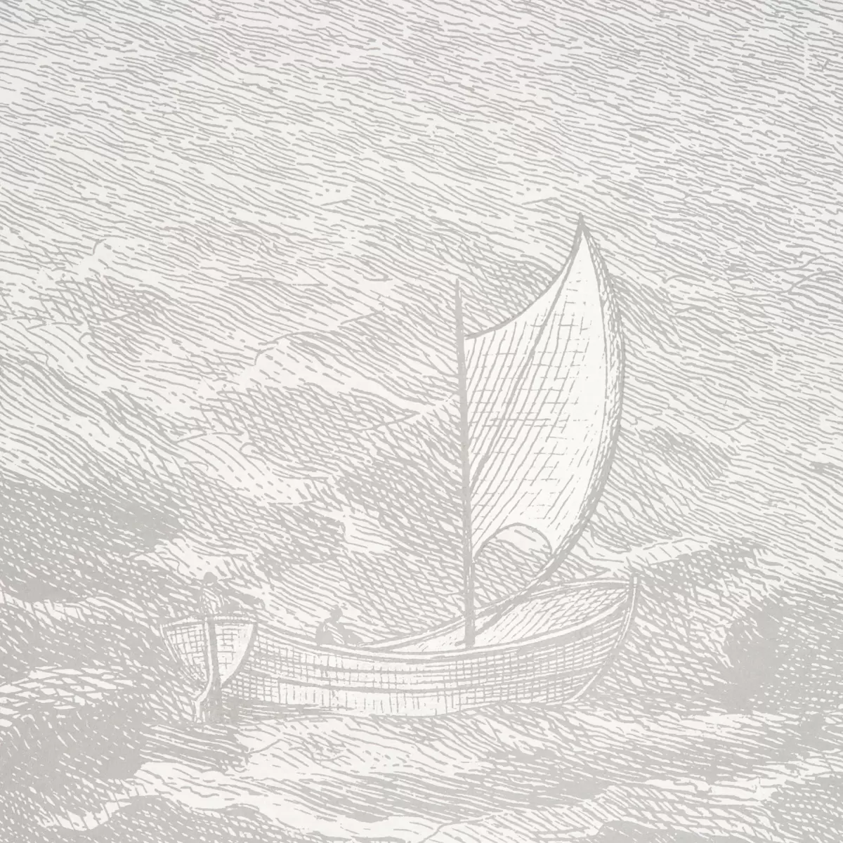 Philadelphia Harbor 3 Panel Set_ GREY