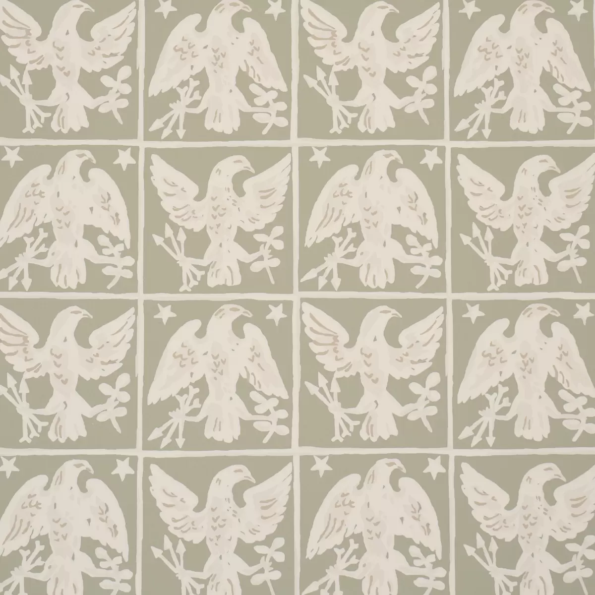 BARTON'S EAGLE HAND PRINT_ GREEN
