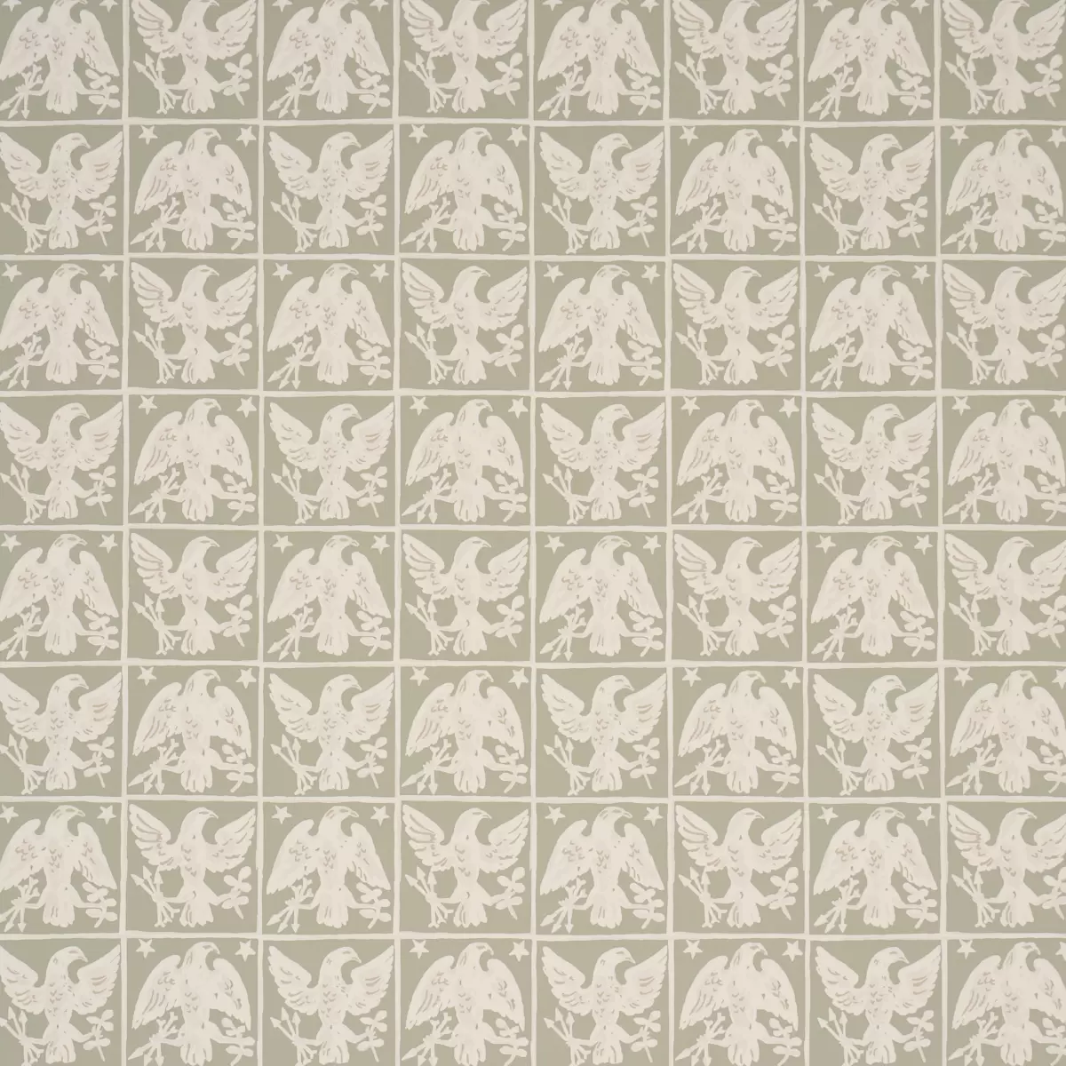 BARTON'S EAGLE HAND PRINT_ GREEN