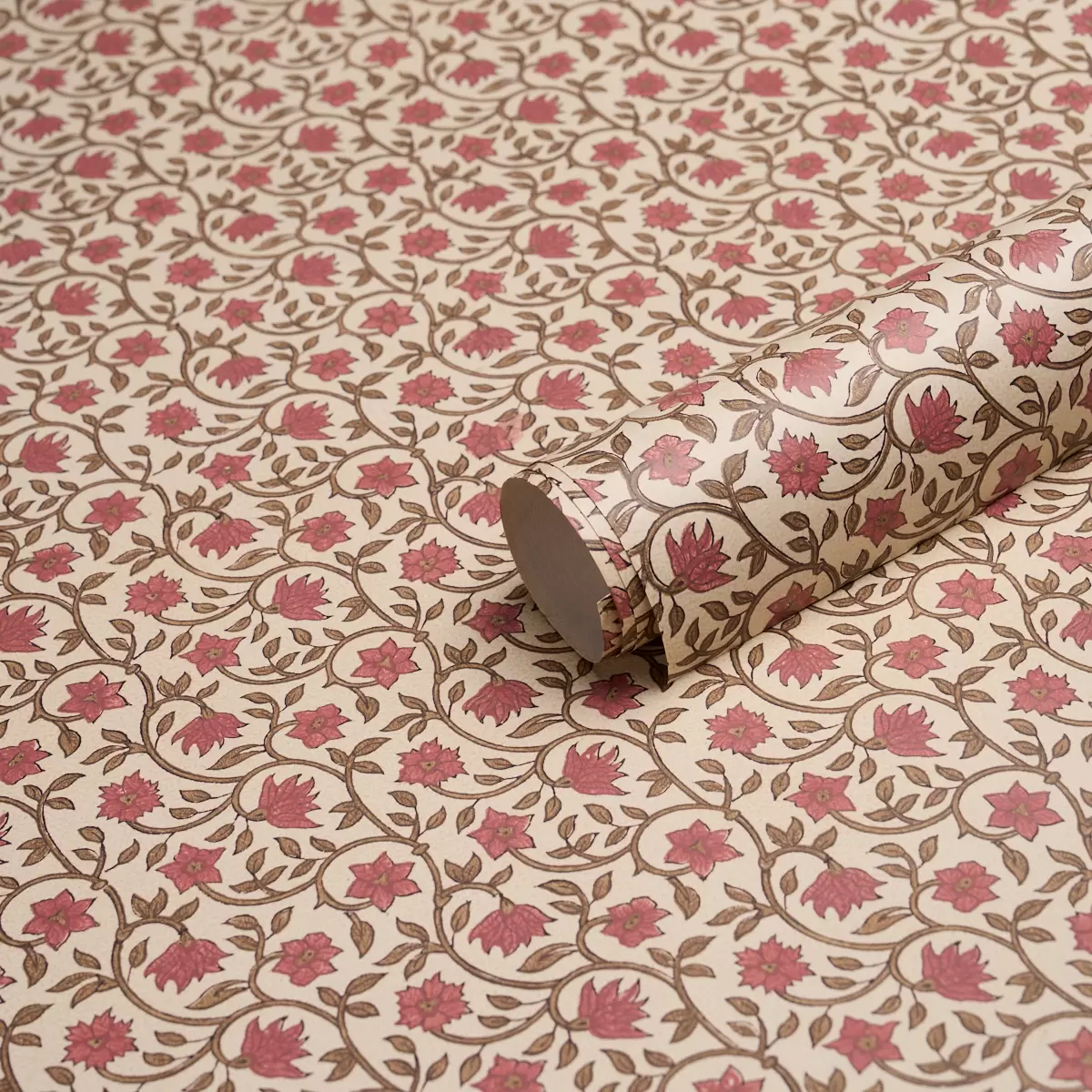 MALAYA HAND-BLOCK PRINT_ RED