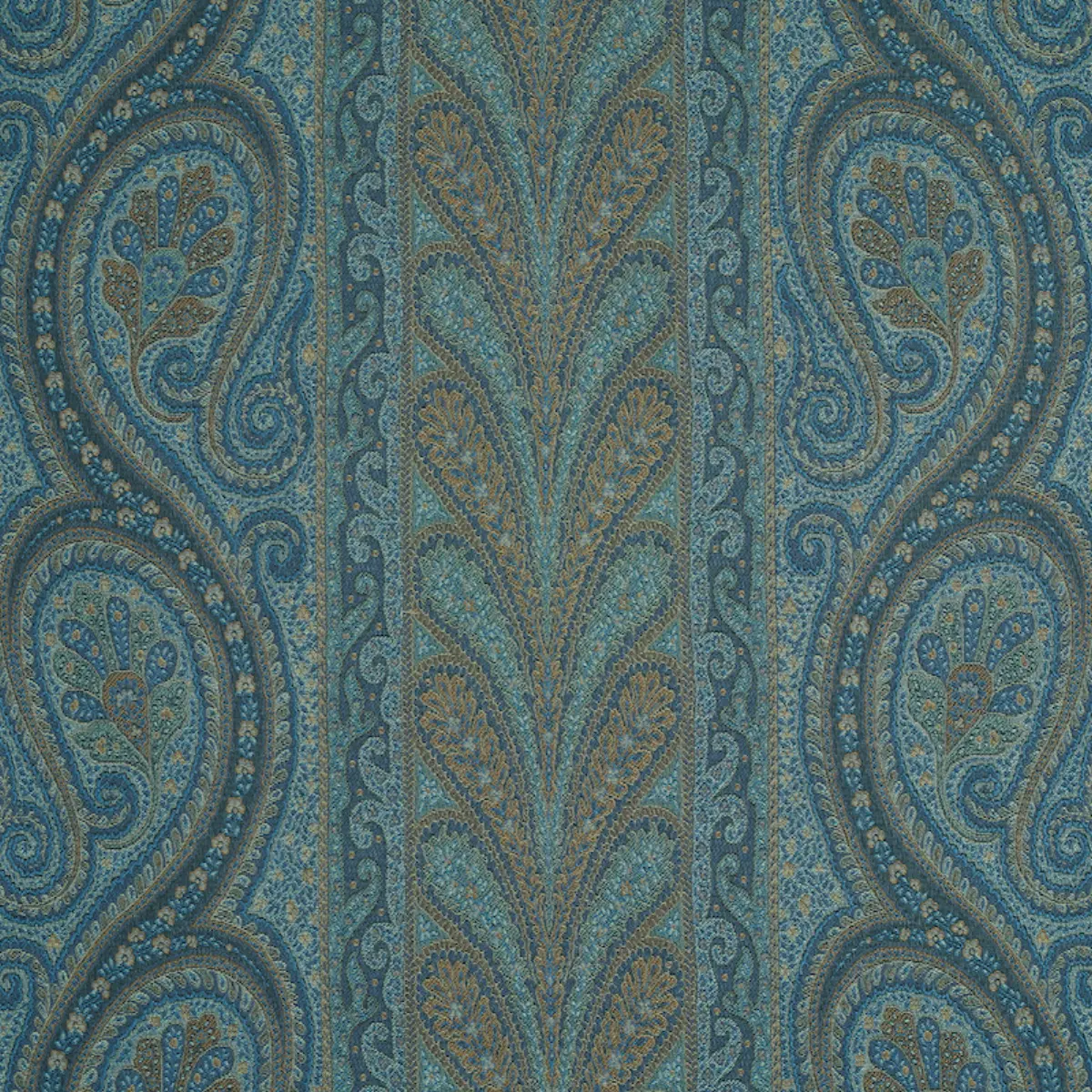 CHATELAINE PAISLEY_ BLUE