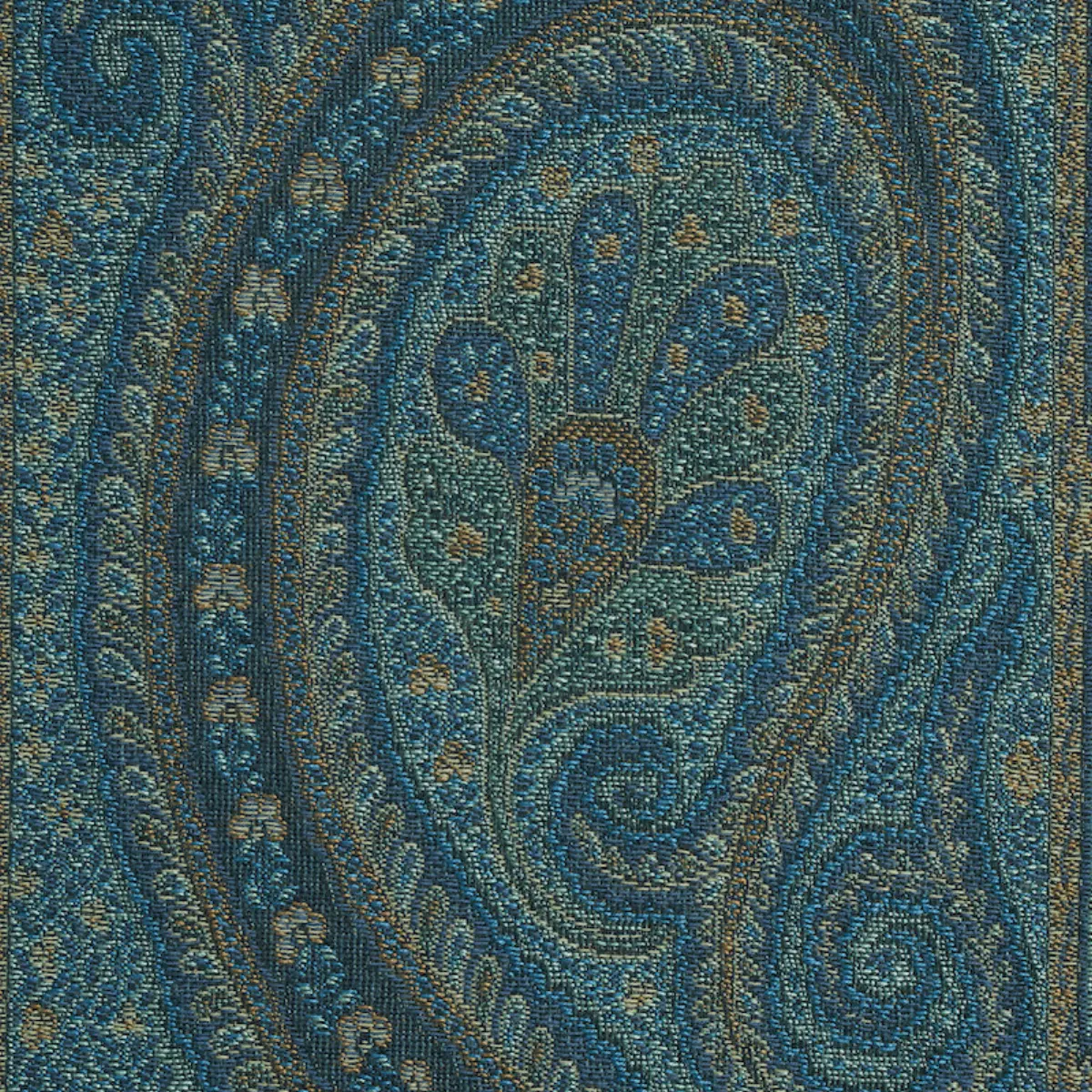 CHATELAINE PAISLEY_ BLUE