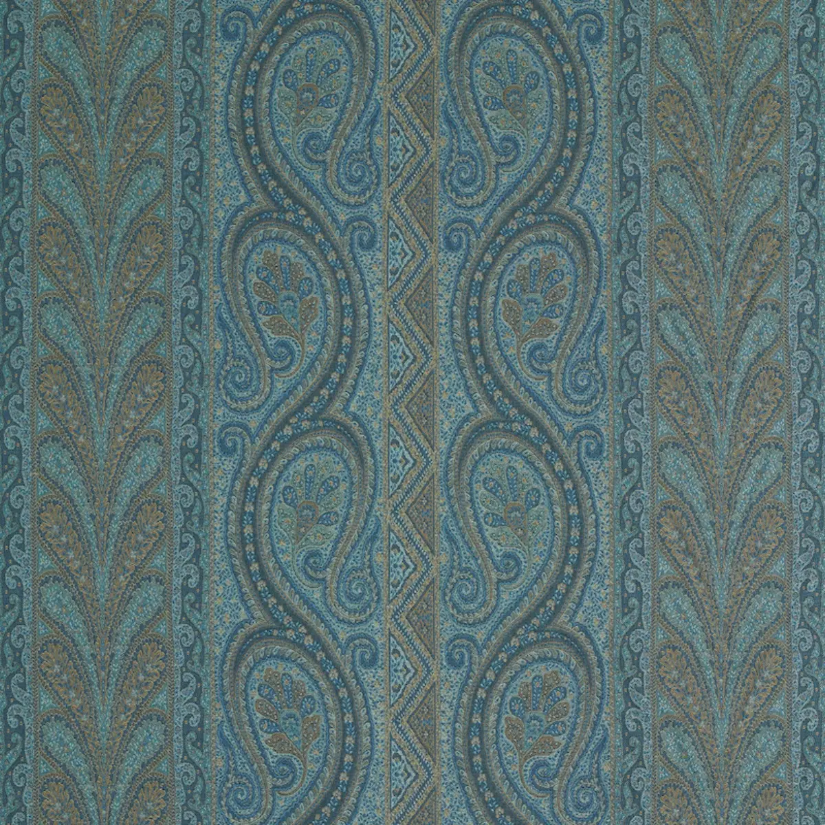 CHATELAINE PAISLEY_ BLUE