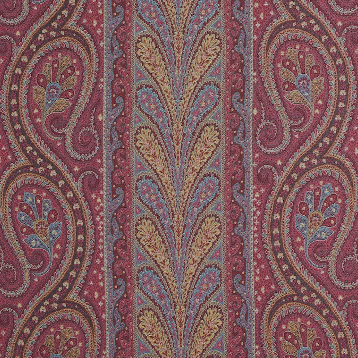 CHATELAINE PAISLEY_ MAGENTA