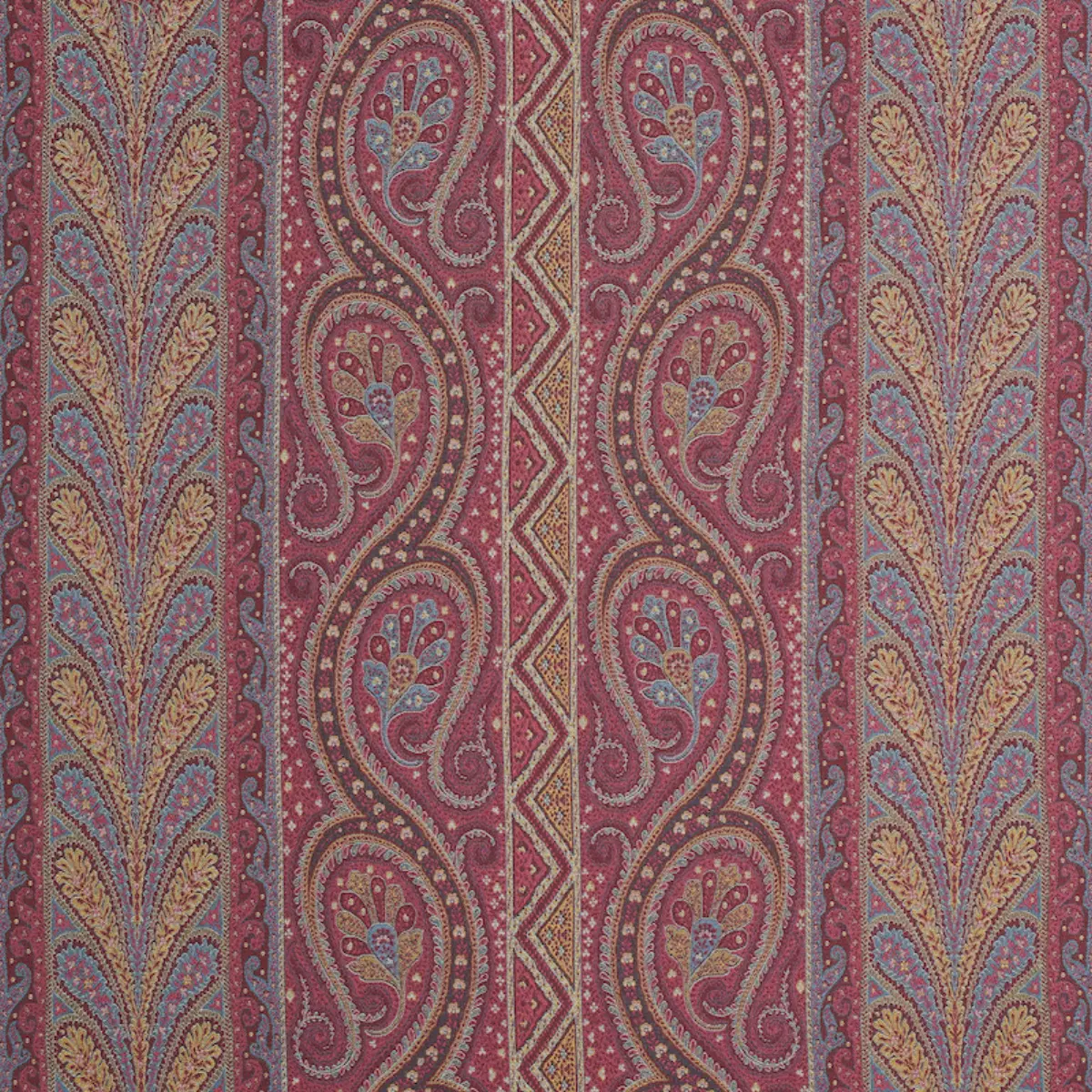 CHATELAINE PAISLEY_ MAGENTA