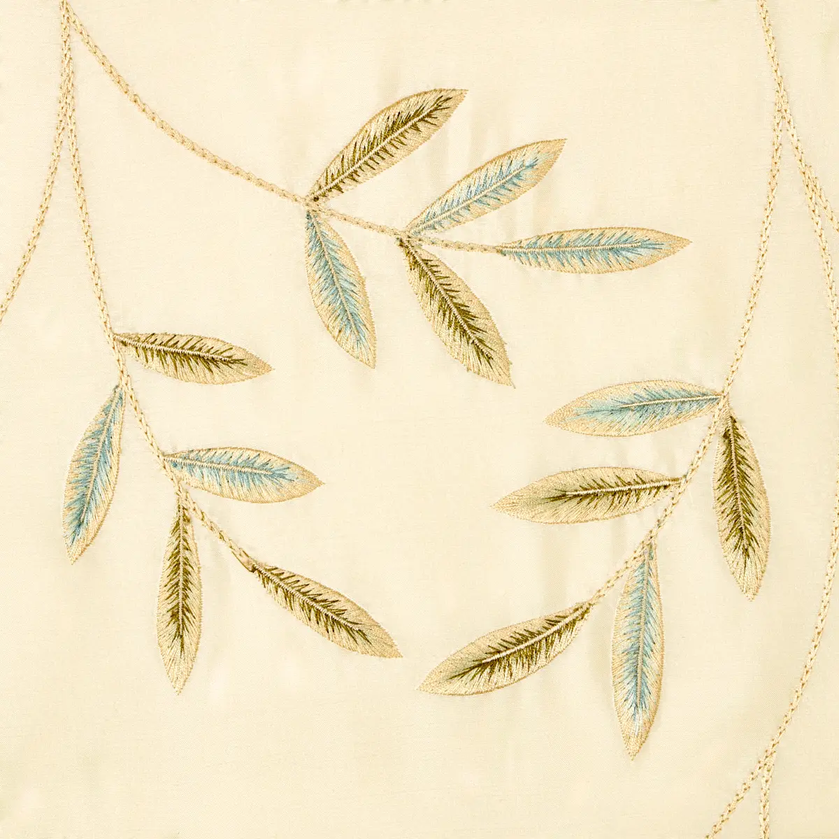 Vigne Embroidery_ AQUA