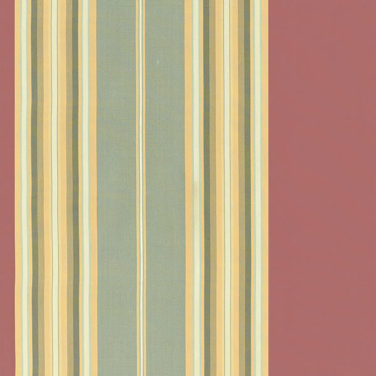 VIVIEN SILK STRIPE_ ROUGE