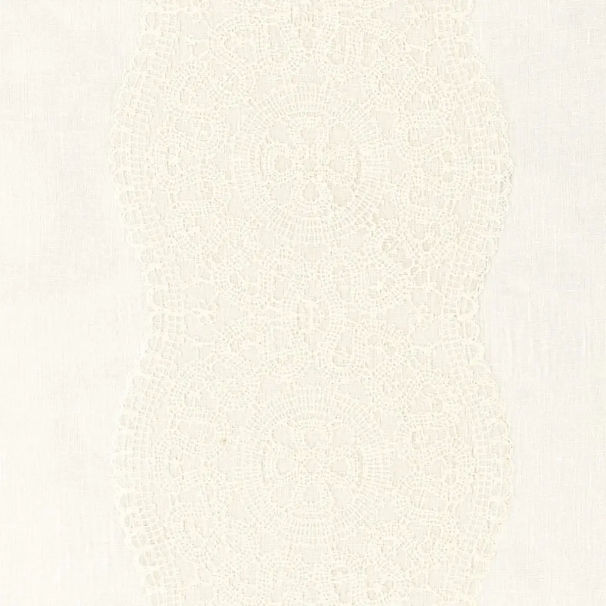ALECON EMBROIDERED SHEER_ IVORY