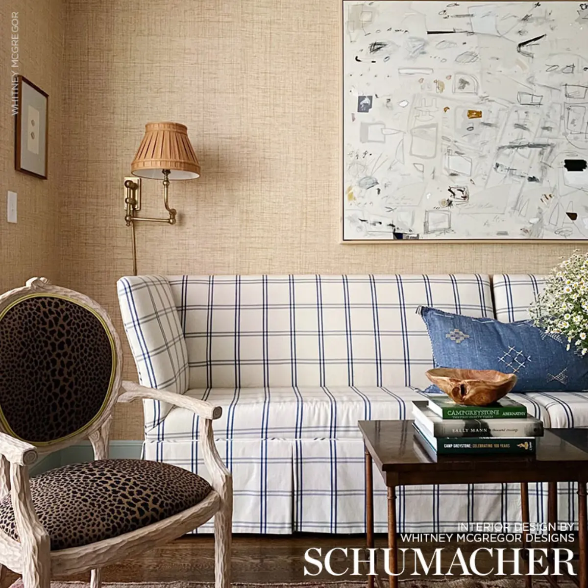 LUBERON PLAID_ BLUE