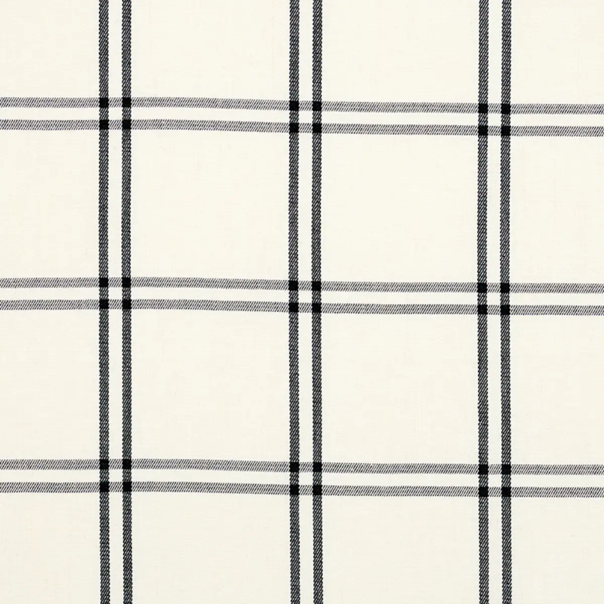 LUBERON PLAID_ BLACK