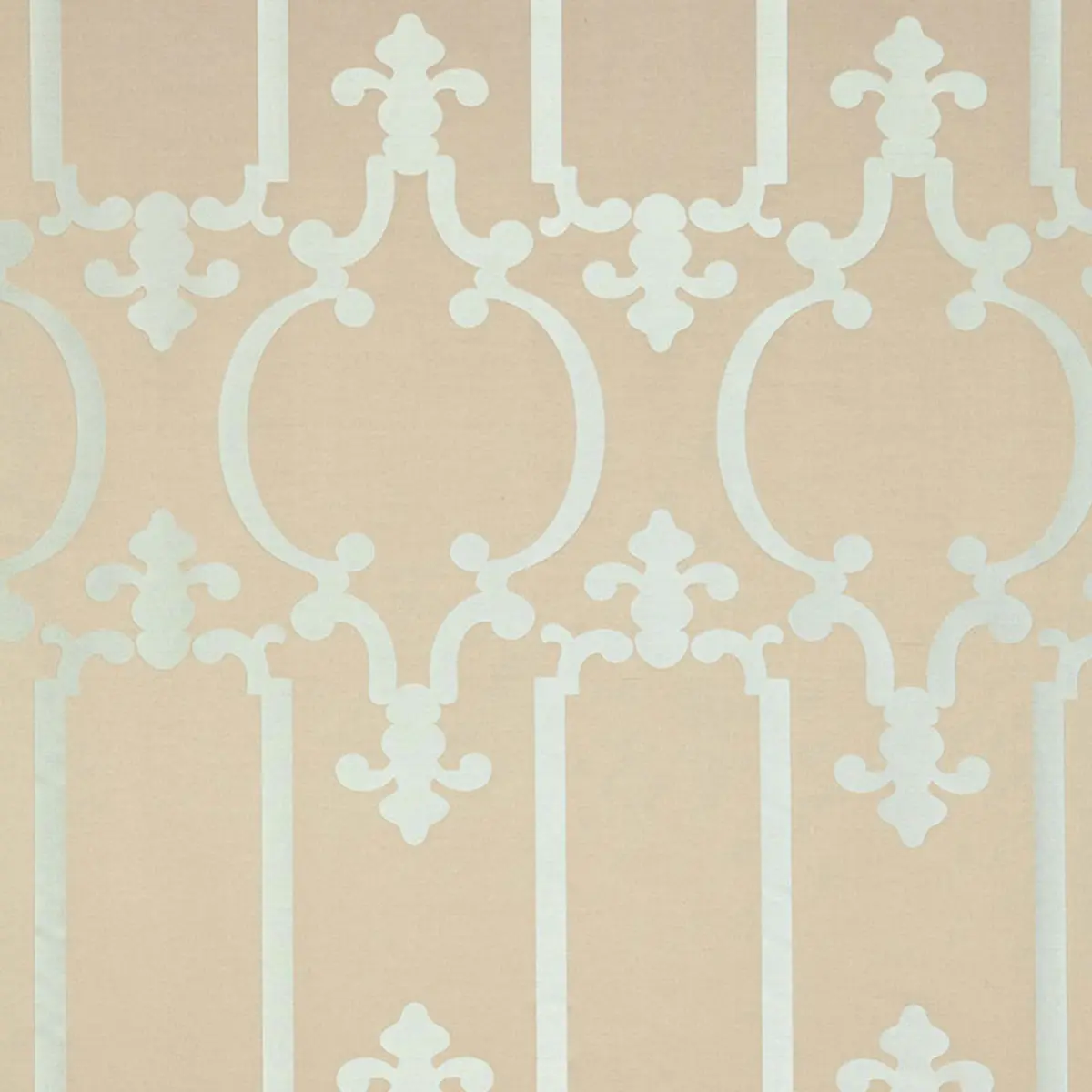 ORNAMENTAL SILK_ SILVERED AQUA