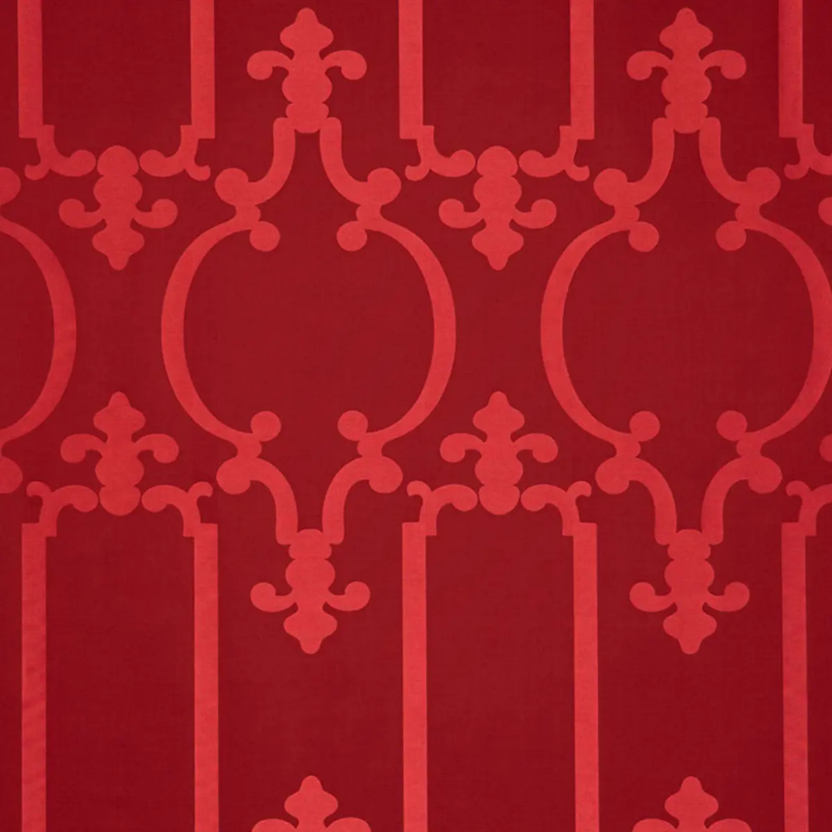 ORNAMENTAL SILK_ RUBY LACQUER