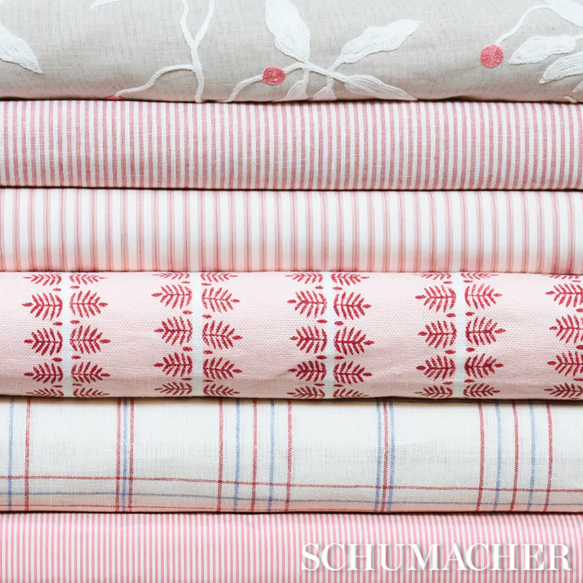 WELLFLEET TICKING STRIPE_ PINK