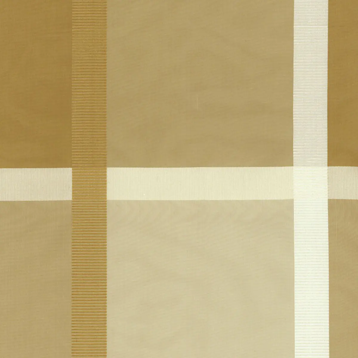 SURAT SILK PLAID_ CHAMPAGNE