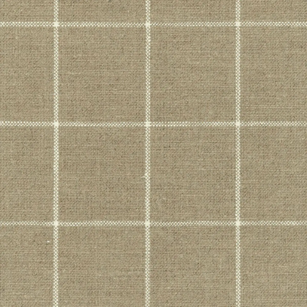GLENARIFF LINEN CHECK_ NATURAL