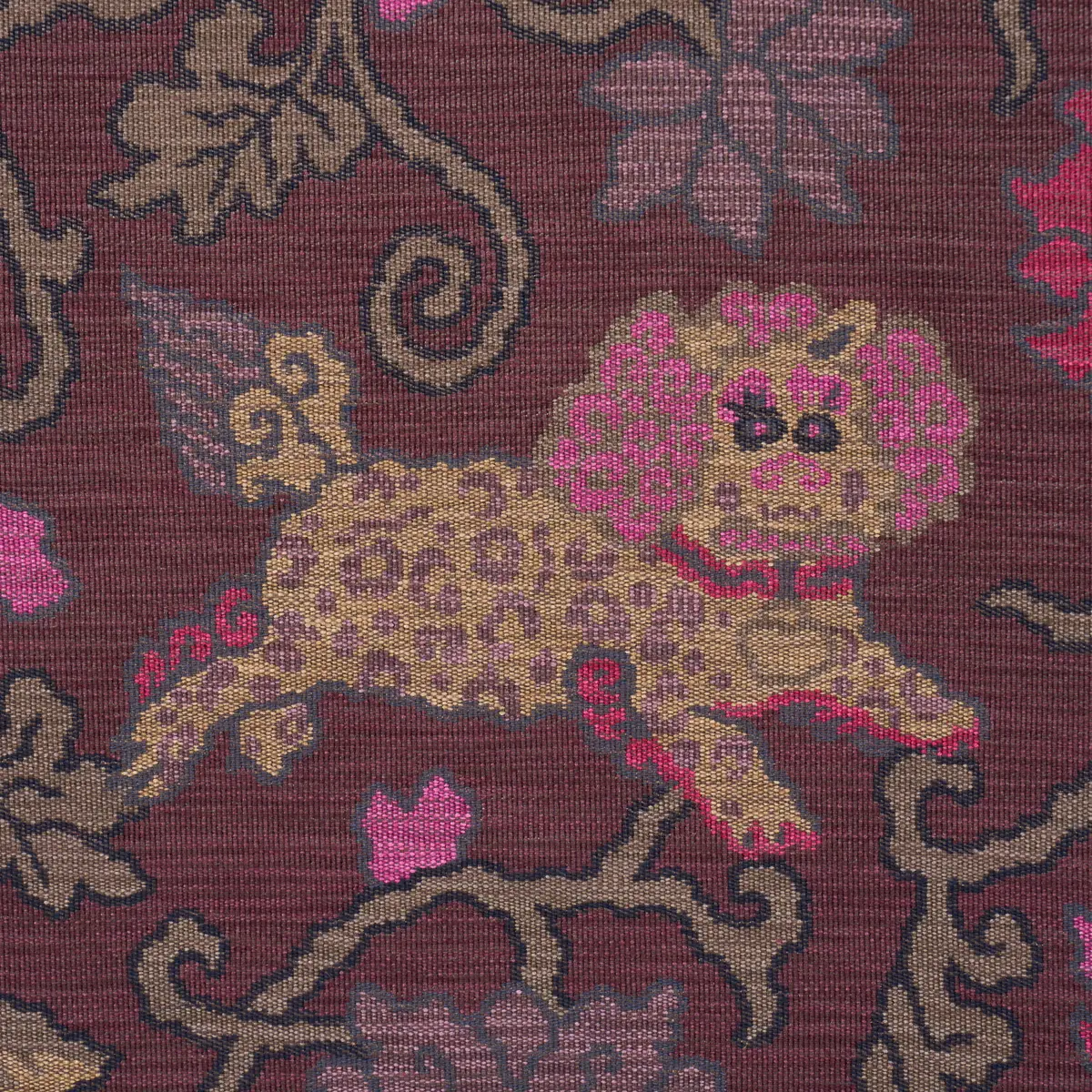 KHOTAN WEAVE_ AUBERGINE