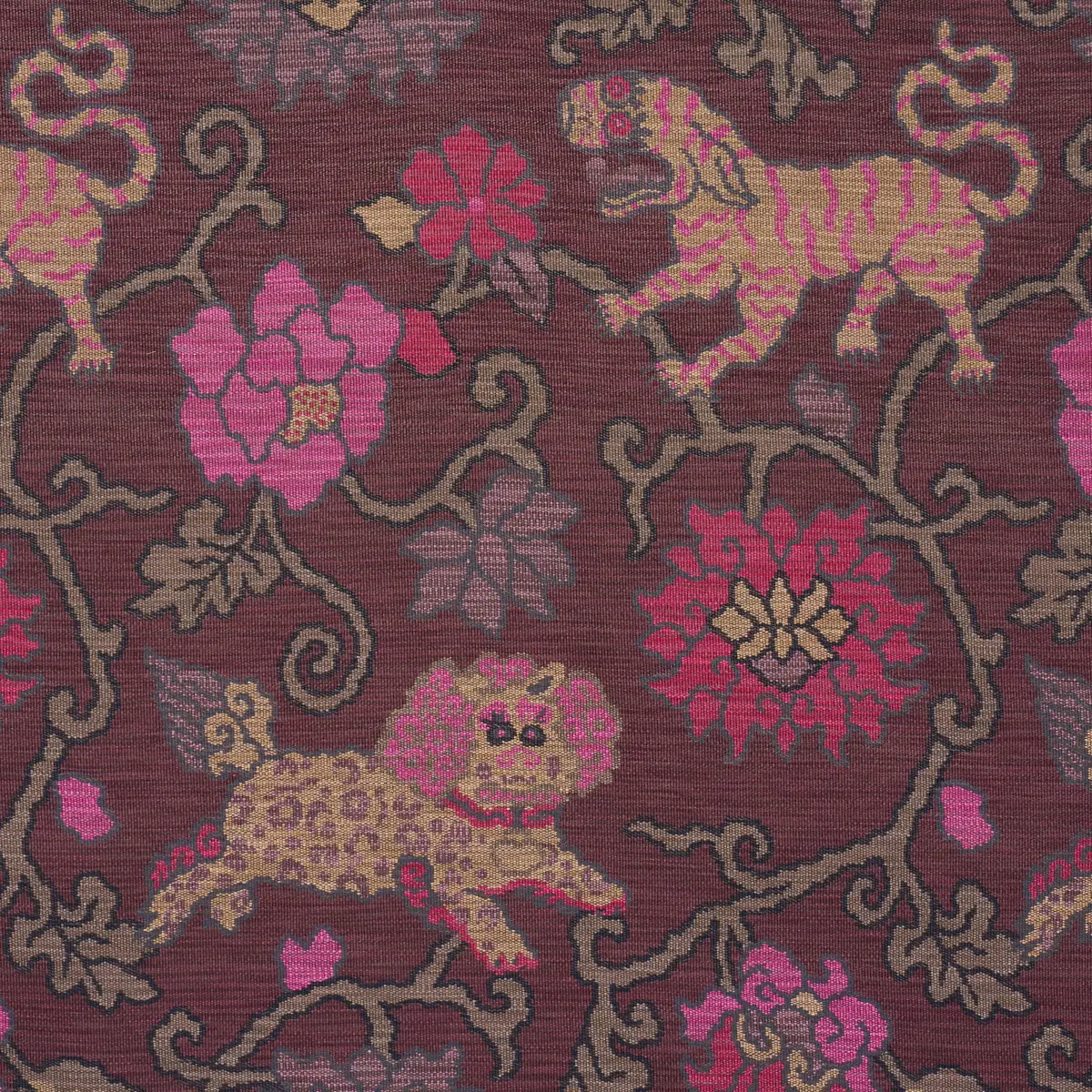 KHOTAN WEAVE_ AUBERGINE
