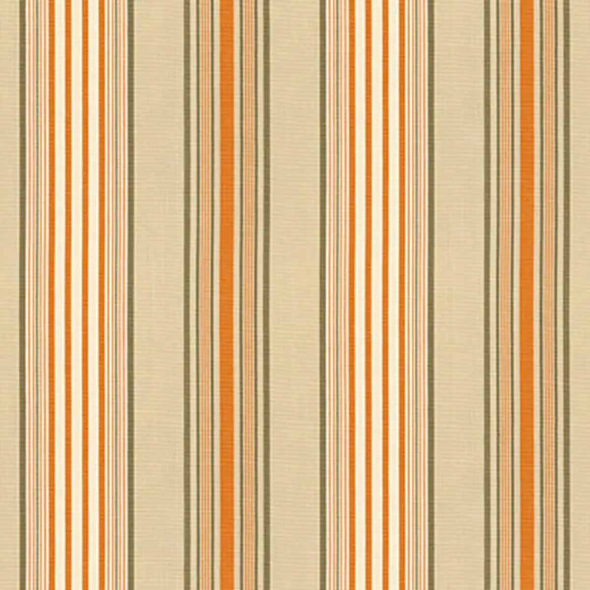 SARATOGA COTTON STRIPE_ BEIGE / MOCHA / PUMPKIN