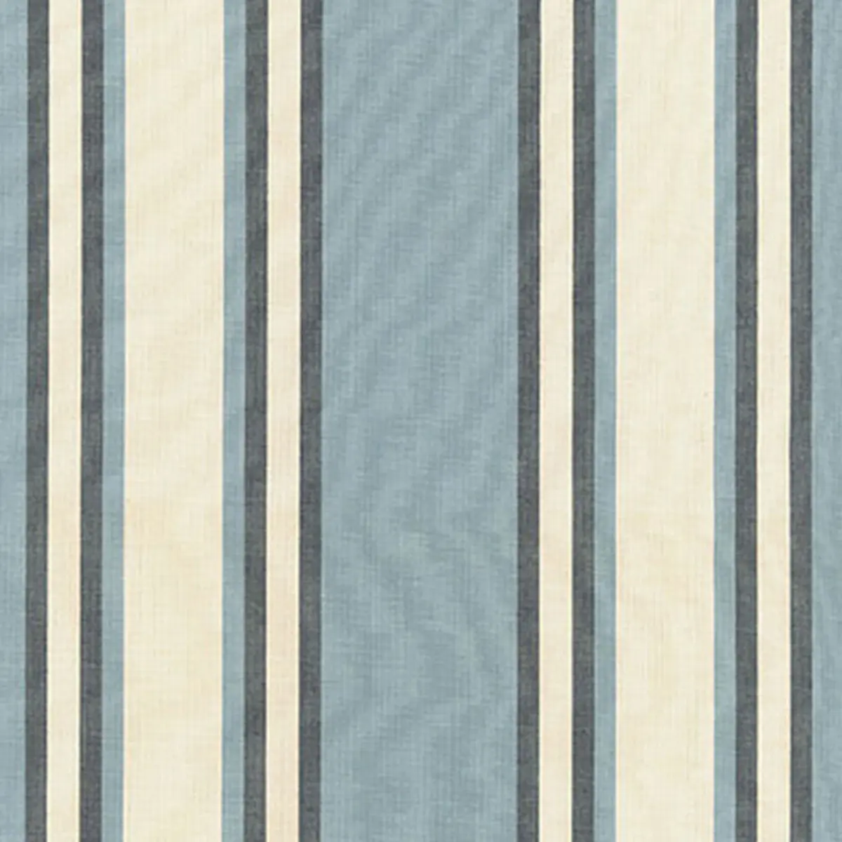 SENECA COTTON STRIPE_ CHAMBRAY/ INDIGO