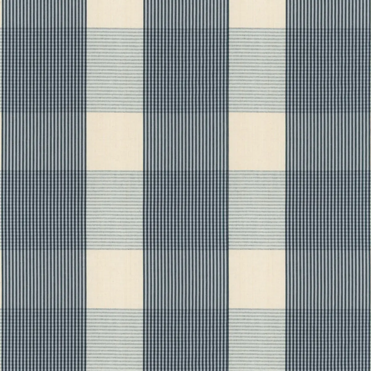 AVON GINGHAM PLAID_ INDIGO/SKY