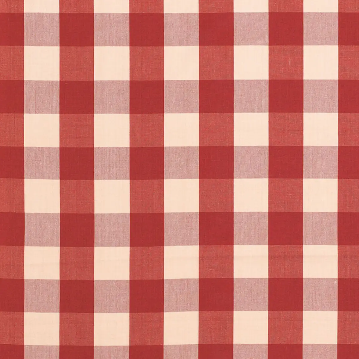 CAMDEN COTTON CHECK_ RED