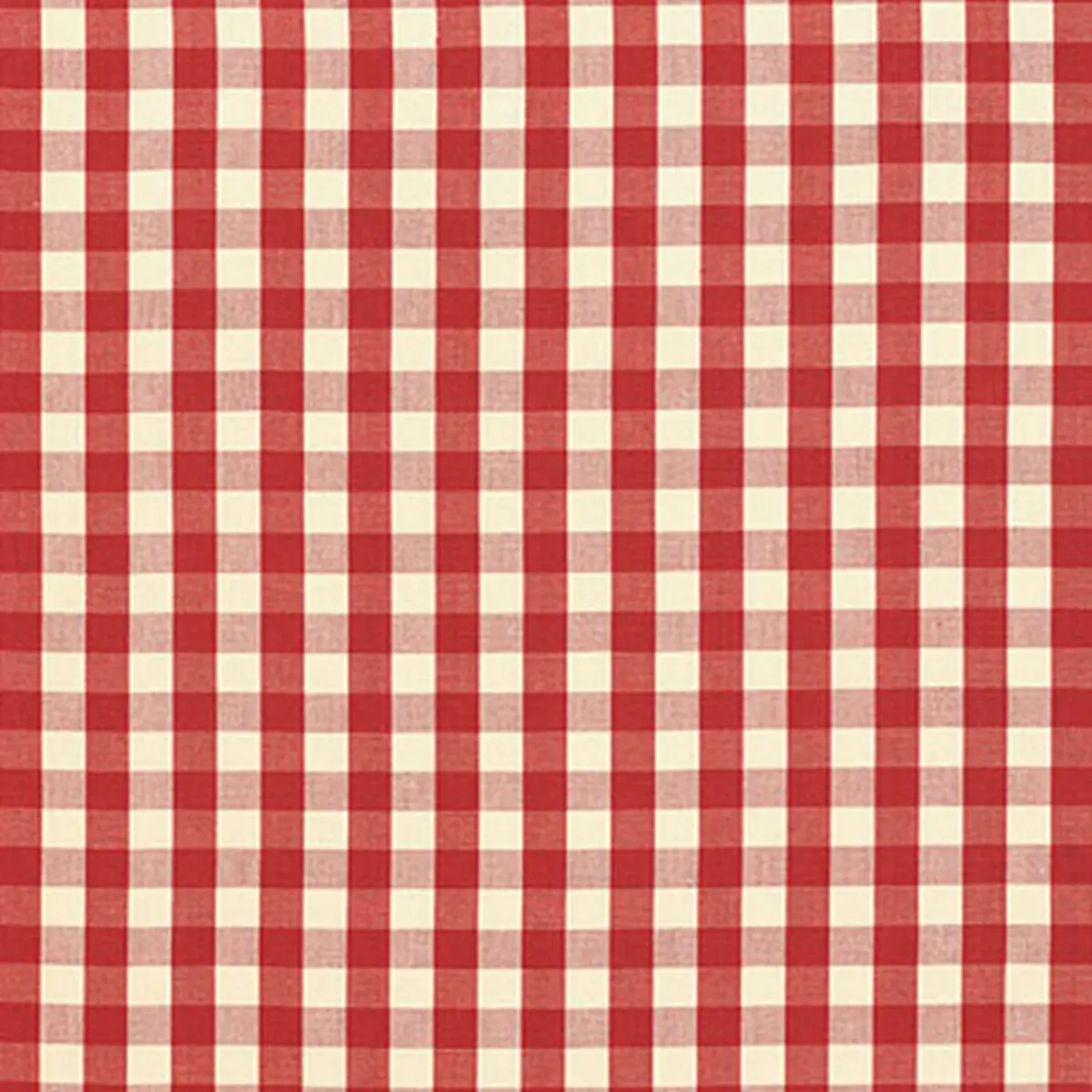 ELTON COTTON CHECK_ RED