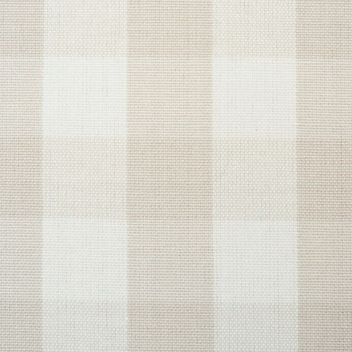 ELTON COTTON CHECK_ NATURAL