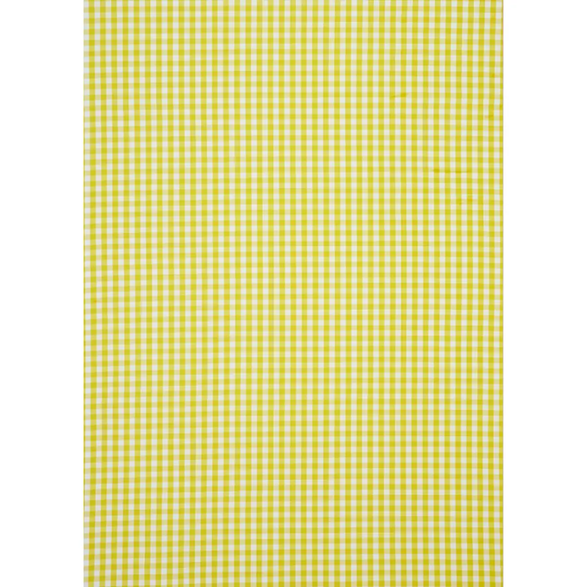 ELTON COTTON CHECK_ YELLOW