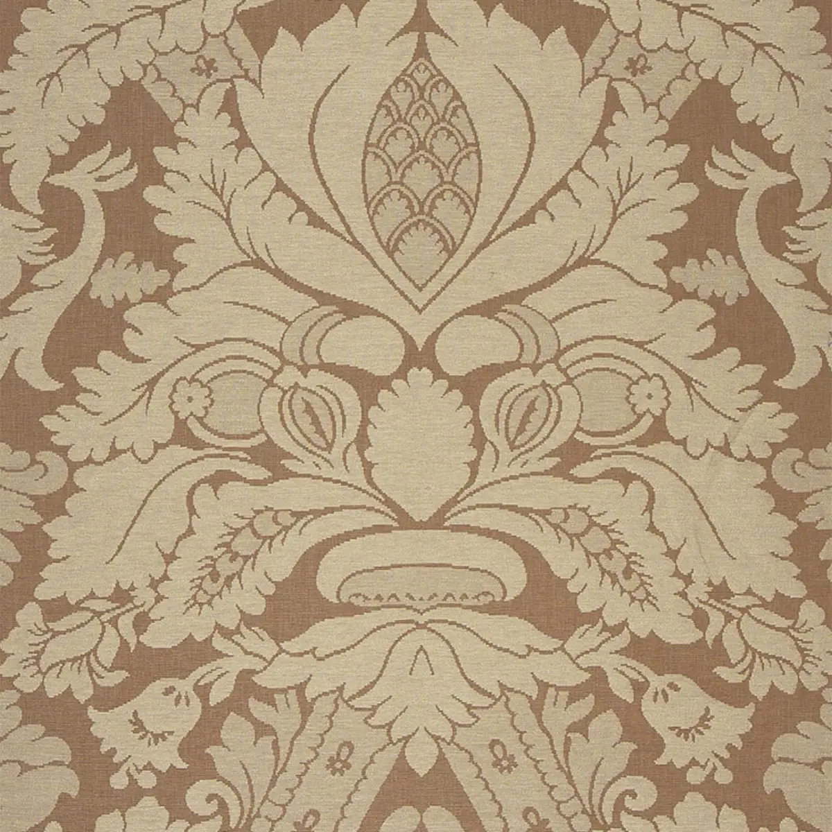 FITZROY LINEN DAMASK_ CAMEL