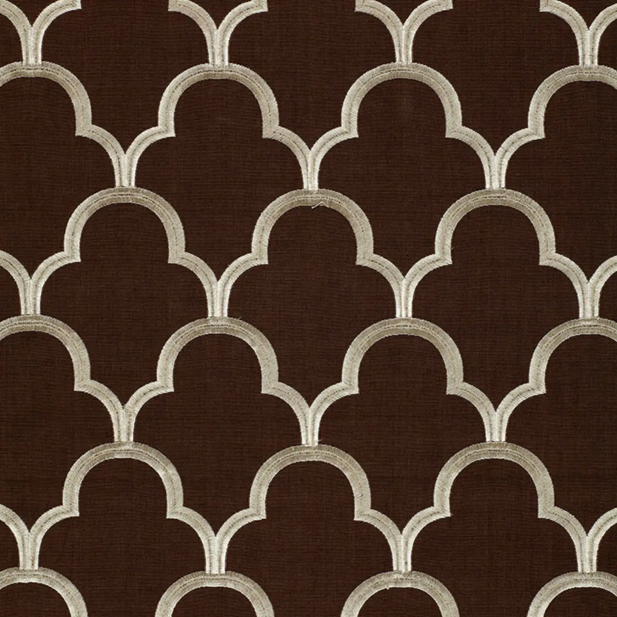 Scallop Embroidery_ ESPRESSO
