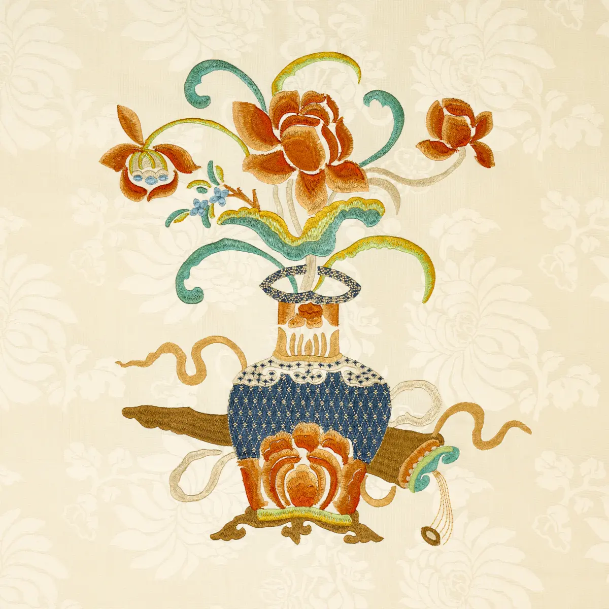 Ming Embroidery_ MULTI-COLOR