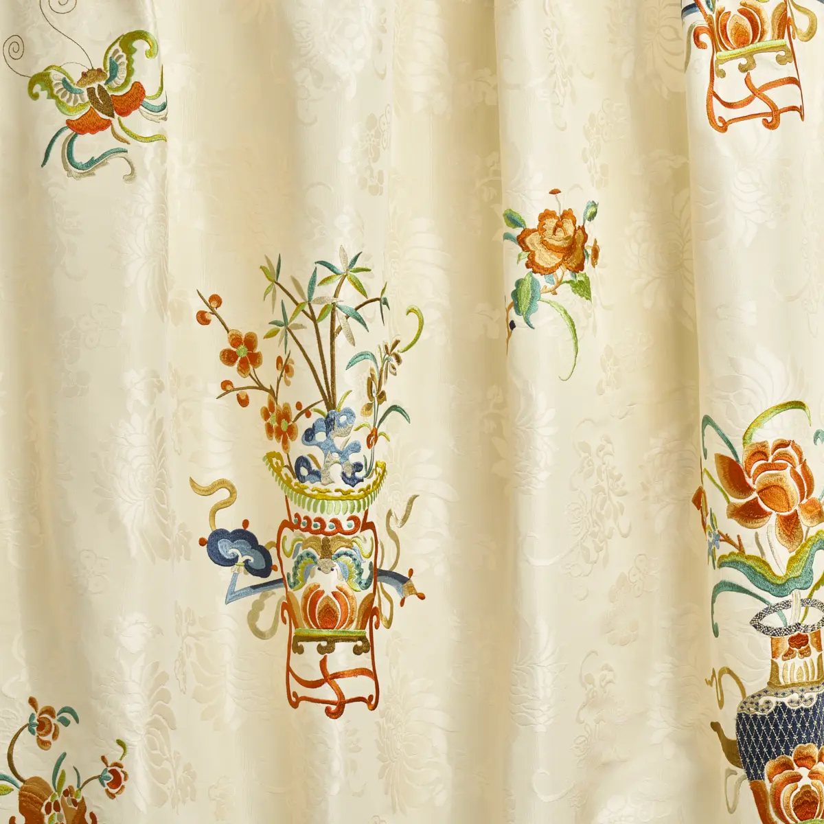 Ming Embroidery_ MULTI-COLOR