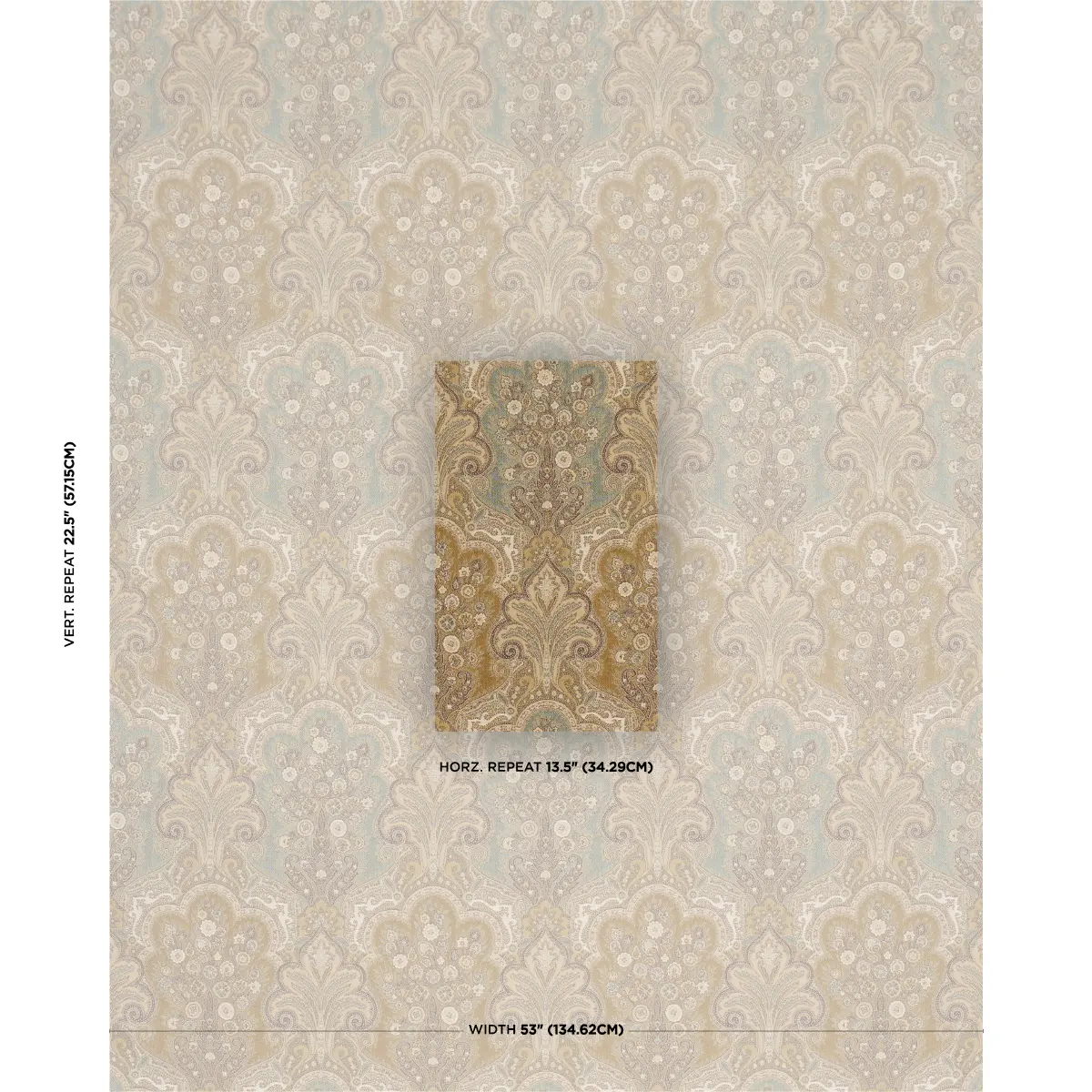 NEW CASTLE PAISLEY_ VENETIAN